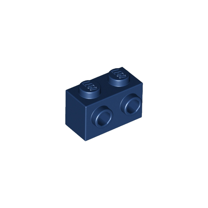 LEGO 6135606 BRIQUE 1X2 W. 2 KNOBS - EARTH BLUE