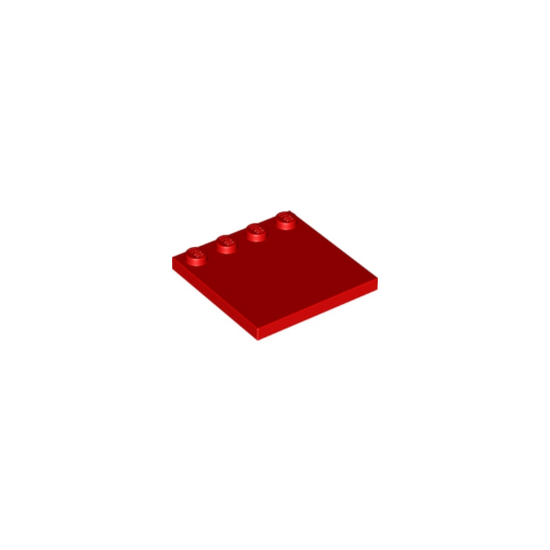 LEGO 4616342 PLATE 4X4 W. 4 KNOBS - ROUGE