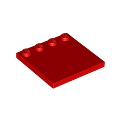 LEGO 4616342 PLATE 4X4 W. 4 KNOBS - RED