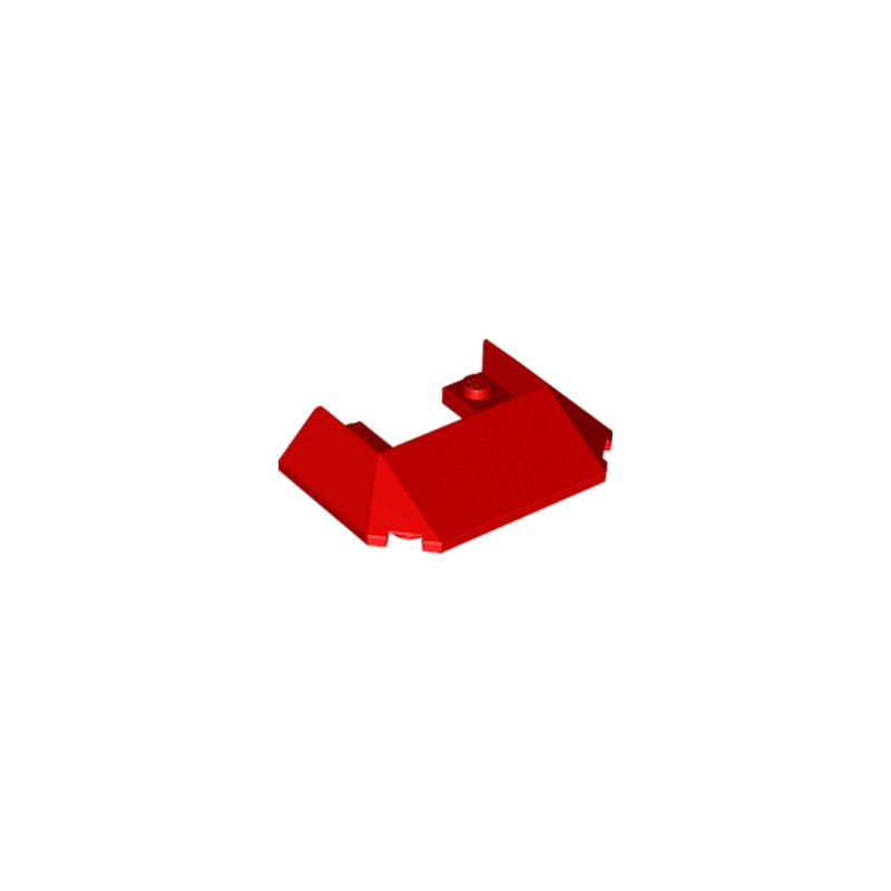LEGO 6427263 ROOF FRONT 6X4X1 - ROUGE