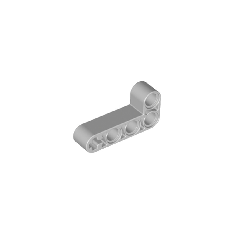 LEGO 4211610 	TECHNIC ANG. BEAM 4X2 90 DEG - Medium Stone Grey