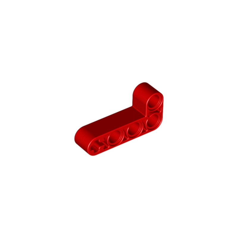 LEGO 6271827 TECHNIC ANG. BEAM 4X2 90 DEG - ROJO