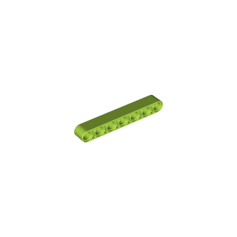 LEGO 6308236 TECHNIC 7M BEAM - BRIGHT YELLOWISH GREEN