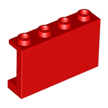 LEGO 6049737 - WALL ELEMENT 1X4X2 - RED
