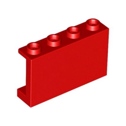 LEGO 6049737 - WALL ELEMENT 1X4X2 - RED