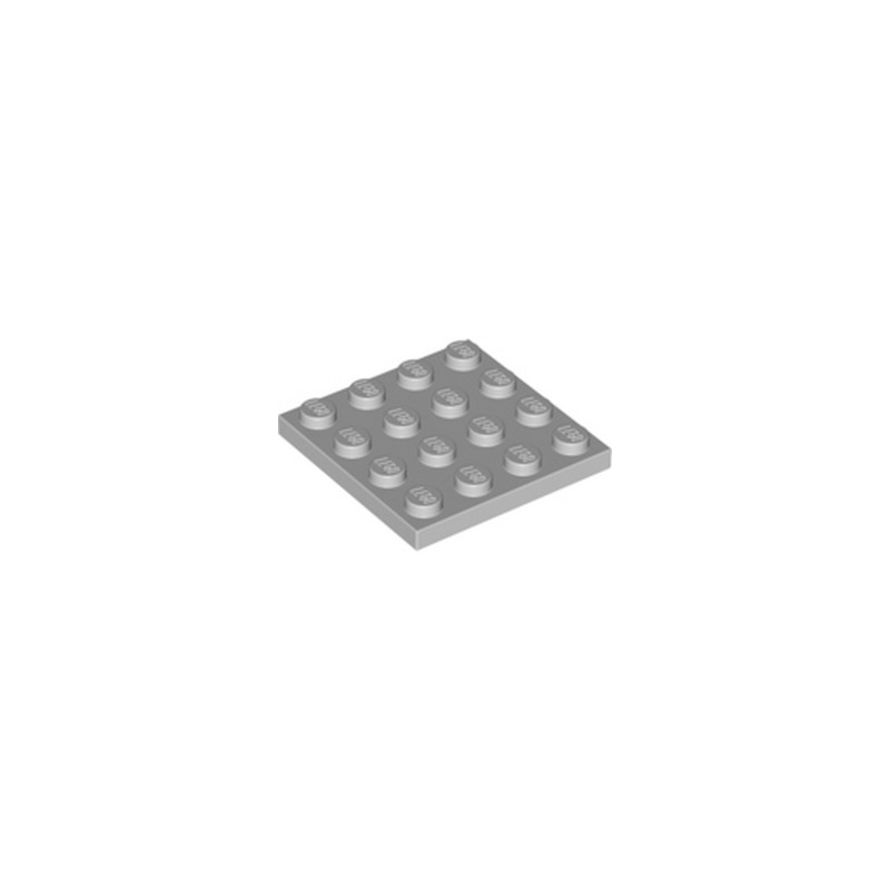 LEGO 4243797 PLATE 4X4 - MEDIUM STONE GREY