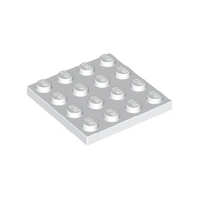 LEGO 4243812 PLATE 4X4 - BLANC
