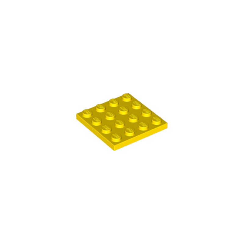 LEGO 4243817 PLATE 4X4 - JAUNE