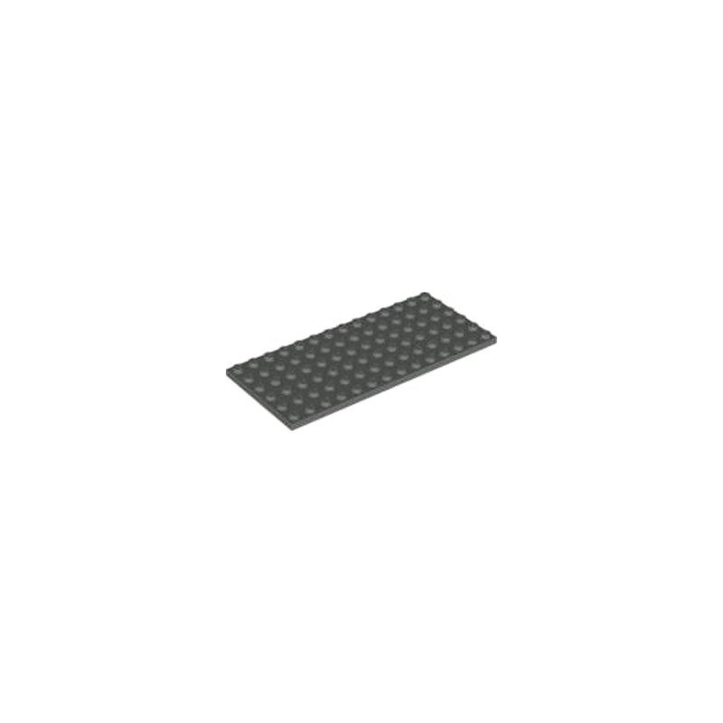 LEGO 4210720 PLATE 6X14 - Dark Stone Grey