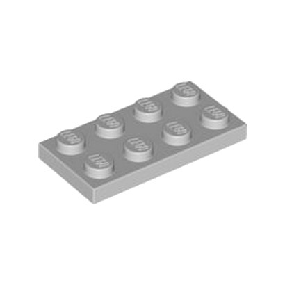 LEGO 4211395 PLATE 2X4 - MEDIUM STONE GREY