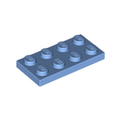 LEGO 4128581	PLATE 2X4 - Medium Blue