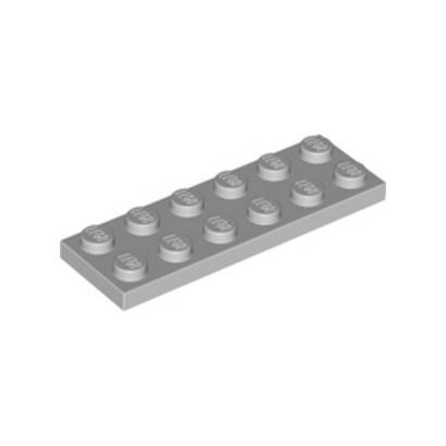 LEGO 4211452 PLATE 2X6 - MEDIUM STONE GREY