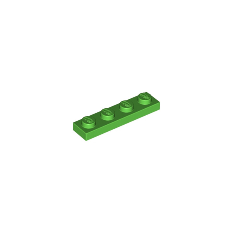 LEGO 6395814 PLATE 1X4 - BRIGHT GREEN