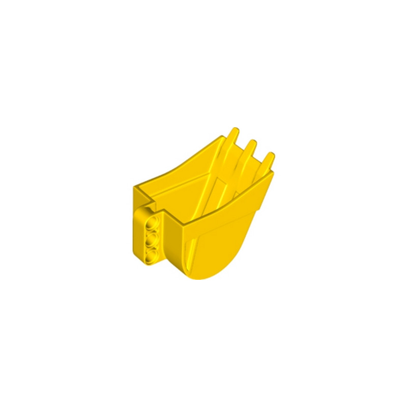 LEGO 6145856 - Accessoire pelleteuse / Godet  4X5X7 W/ 4.85 - Jaune