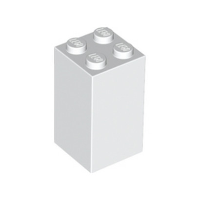 LEGO 4109791 BRICK 2X2X3 - WHITE