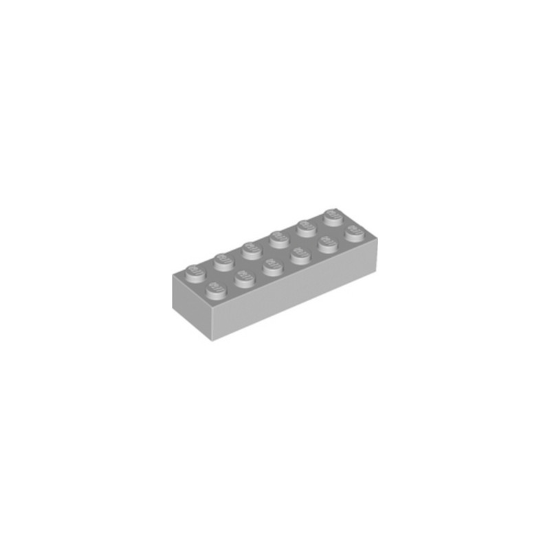 LEGO 4274668 BRICK 2X6 - MEDIUM STONE GREY