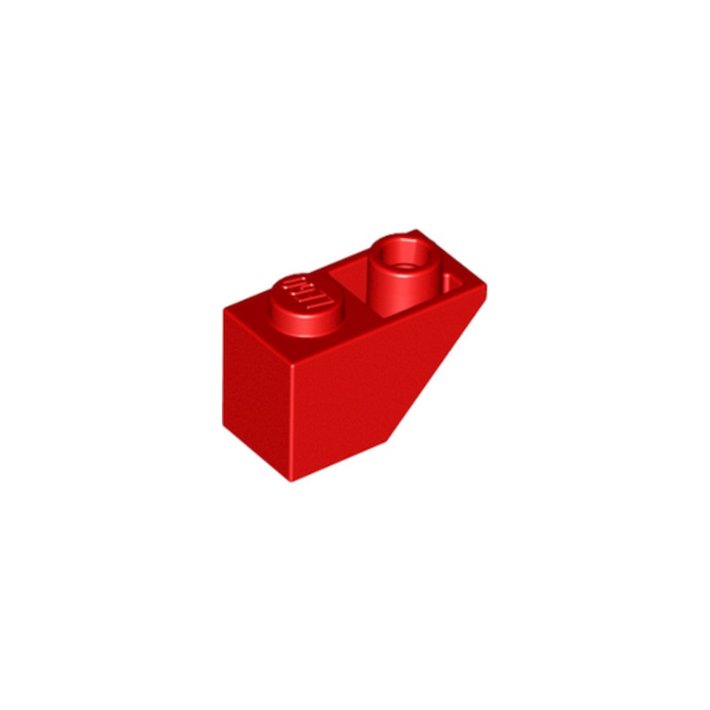 LEGO 366521 TUILE 1X2 INV. - ROUGE