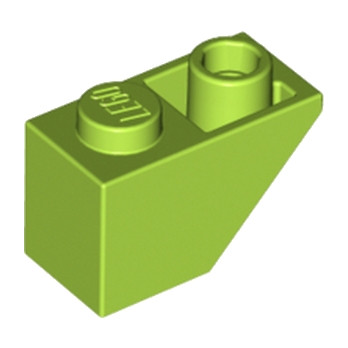 LEGO 4164028 TUILE 1X2 INV. - Bright Yellowish Green