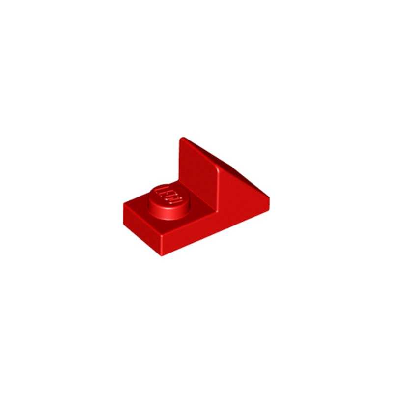 LEGO 4603263 TUILE 1X2 45° W 1/3 PLATE - ROUGE