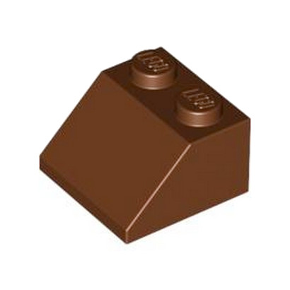 LEGO 4211202 TUILE 2X2/45° - REDDISH BROWN