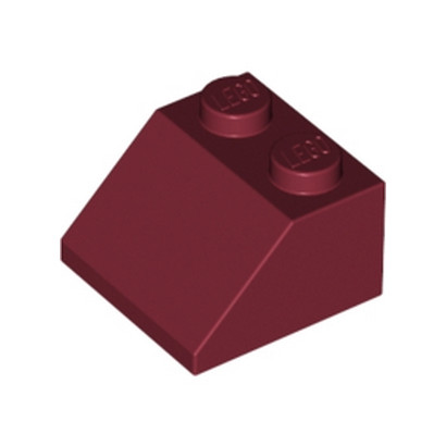 LEGO 4162216 TUILE 2X2/45° - NEW DARK RED
