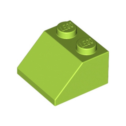 LEGO 4212554 TUILE 2X2/45° - Bright Yellowish Green