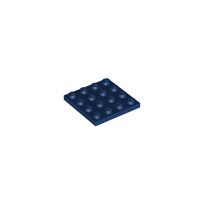 LEGO 6027625 PLATE 4X4 - EARTH BLUE