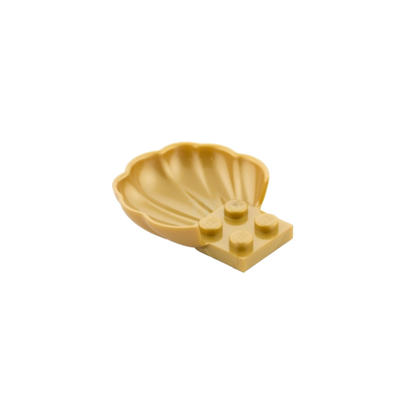 LEGO 6380638 COQUILLE - WARM GOLD