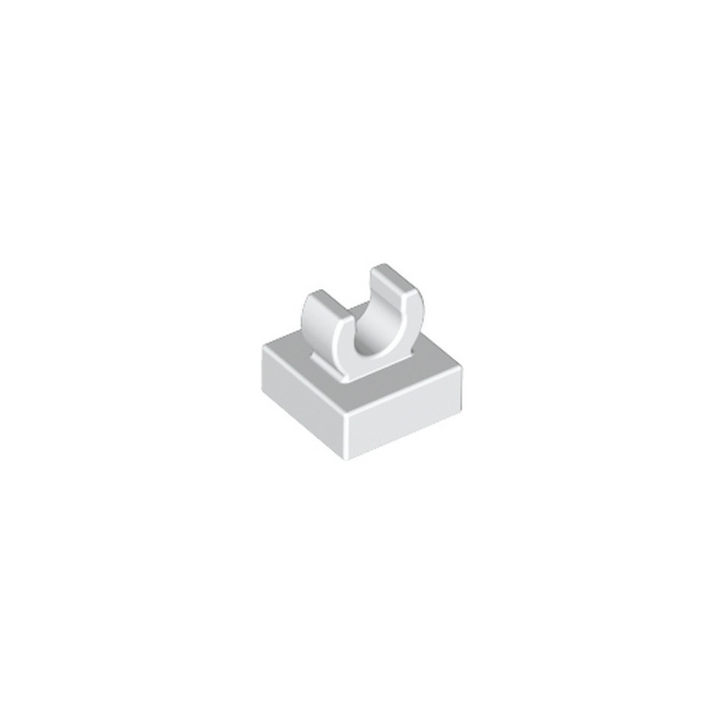 LEGO 6348055 PLATE 1X1 W. UP RIGHT HOLDER - BIANCA