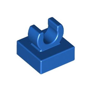 LEGO 6344028 PLATE 1X1 W. UP RIGHT HOLDER - BLEU