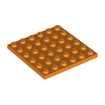 LEGO 6052391 PLATE 6X6 - ORANGE