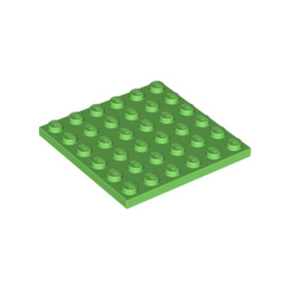 LEGO 6004650 PLATE 6X6 - BRIGHT GREEN