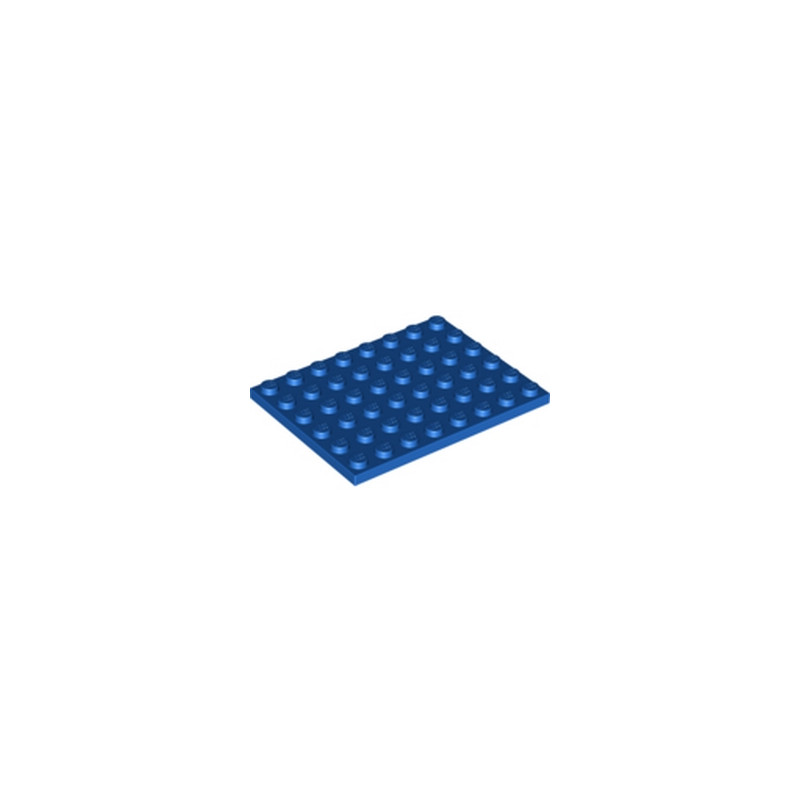 LEGO 303623 PLATE 6X8 - BLUE