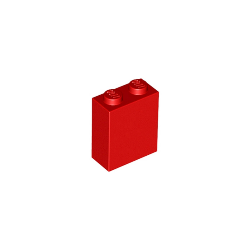 LEGO 4143832 BRIQUE 1X2X2 - ROUGE
