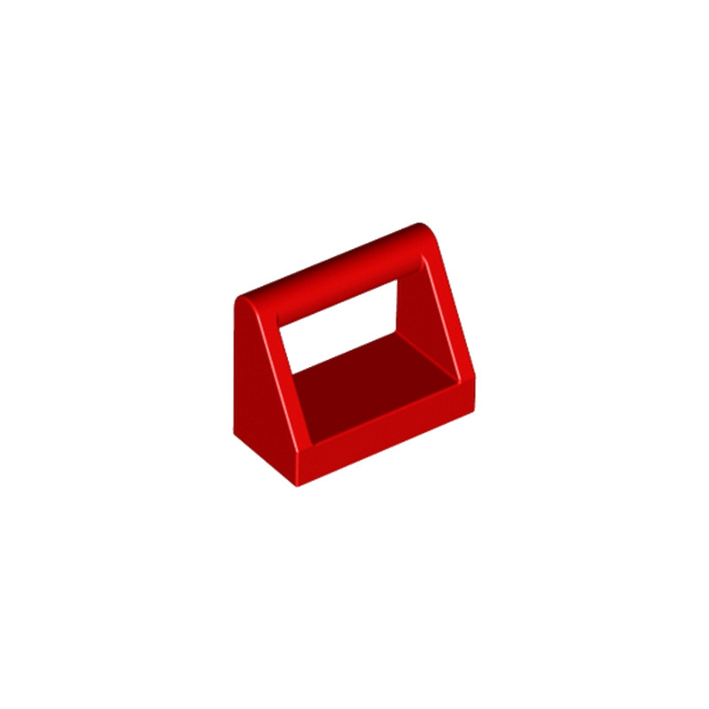 LEGO 243221  CLAMP 1X2 - ROUGE