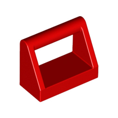 LEGO 243221  CLAMP 1X2 - ROUGE