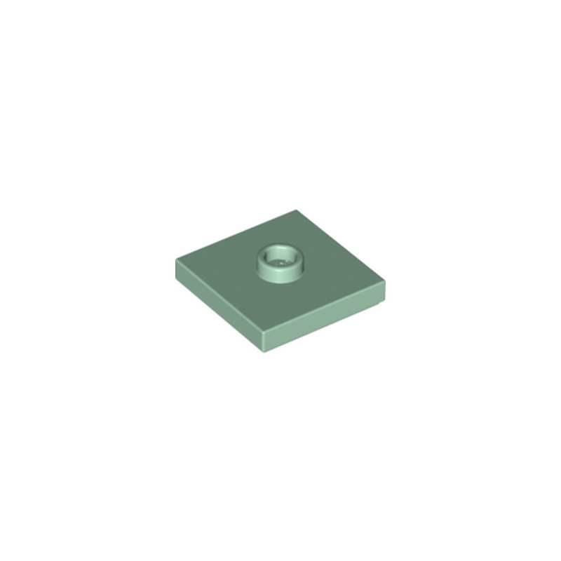 LEGO 6186826 - PLATE 2X2 W 1 KNOB - SAND GREEN
