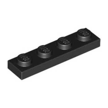 LEGO 371026 PLATE 1X4 - BLACK