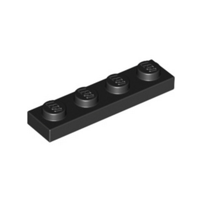 LEGO 371026 PLATE 1X4 - BLACK