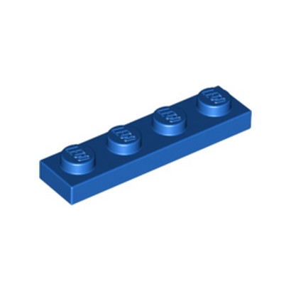 LEGO 371023 PLATE 1X4 - BLEU