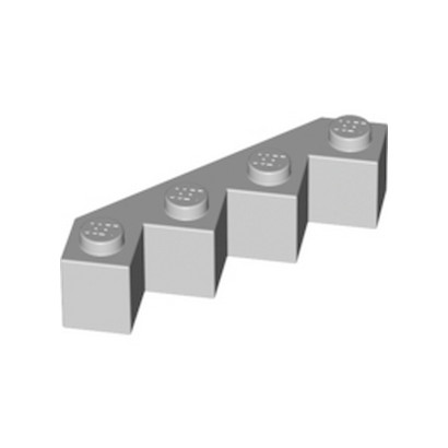 LEGO 6039346 FACET BRIQUE 4X4X1 - MEDIUM STONE GREY