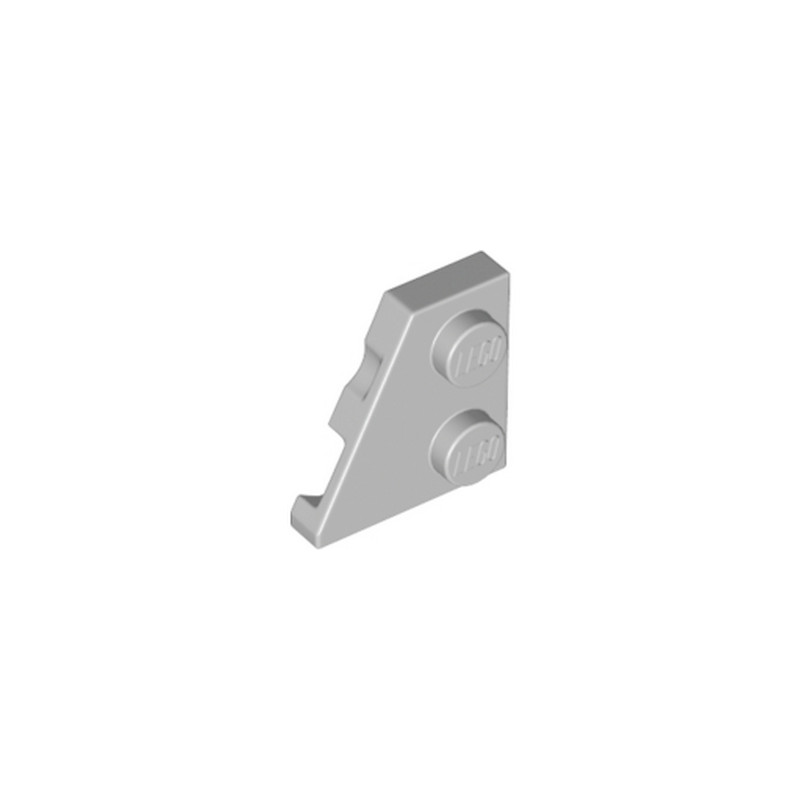 LEGO 6163478 - PLATE 2x2 27° GAUCHE - MEDIUM STONE GREY