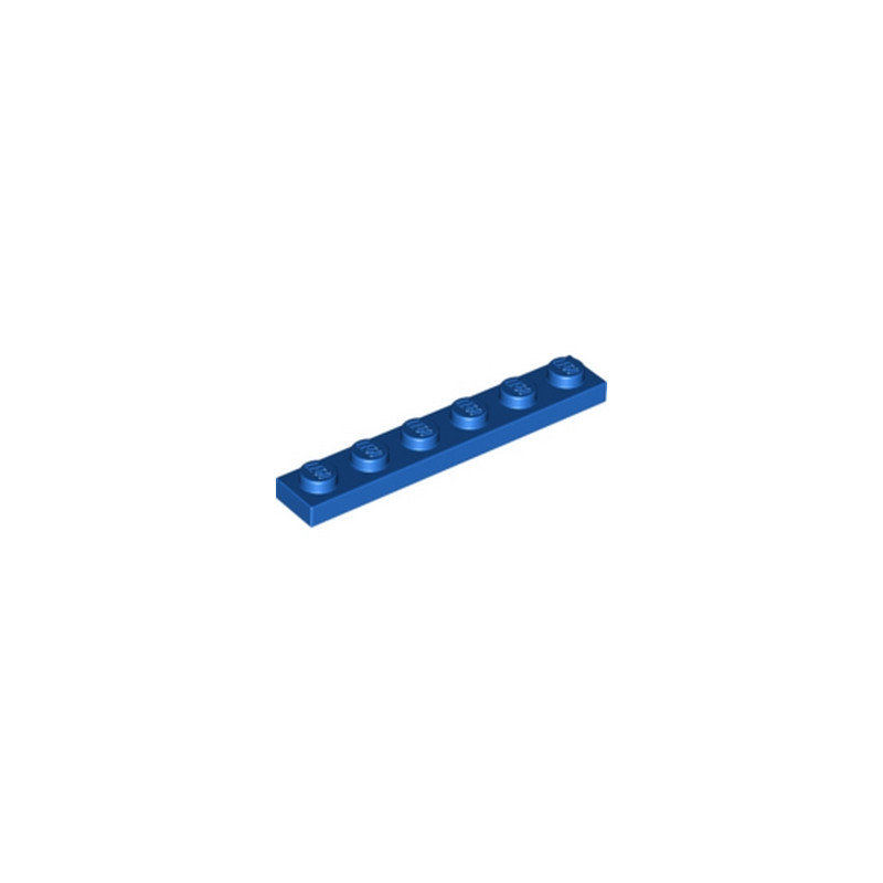 LEGO 366623 PLATE 1X6 - BLEU