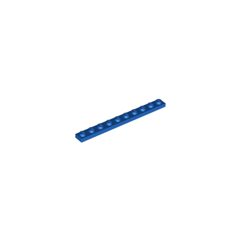 LEGO 447723 PLATE 1X10 - BLUE