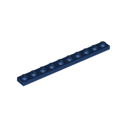 LEGO 6200663 PLATE 1X10 - EARTH BLUE