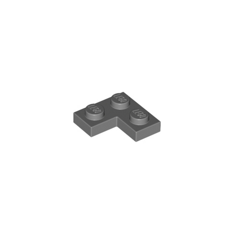 LEGO 4210635 CORNER PLATE 1X2X2 - DARK STONE GREY