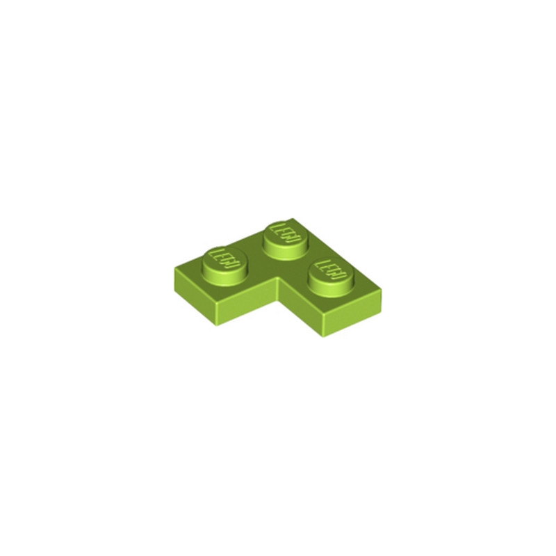 LEGO 4633822 PLATE ANGLE 1X2X2 - BRIGHT YELLOWISH GREEN