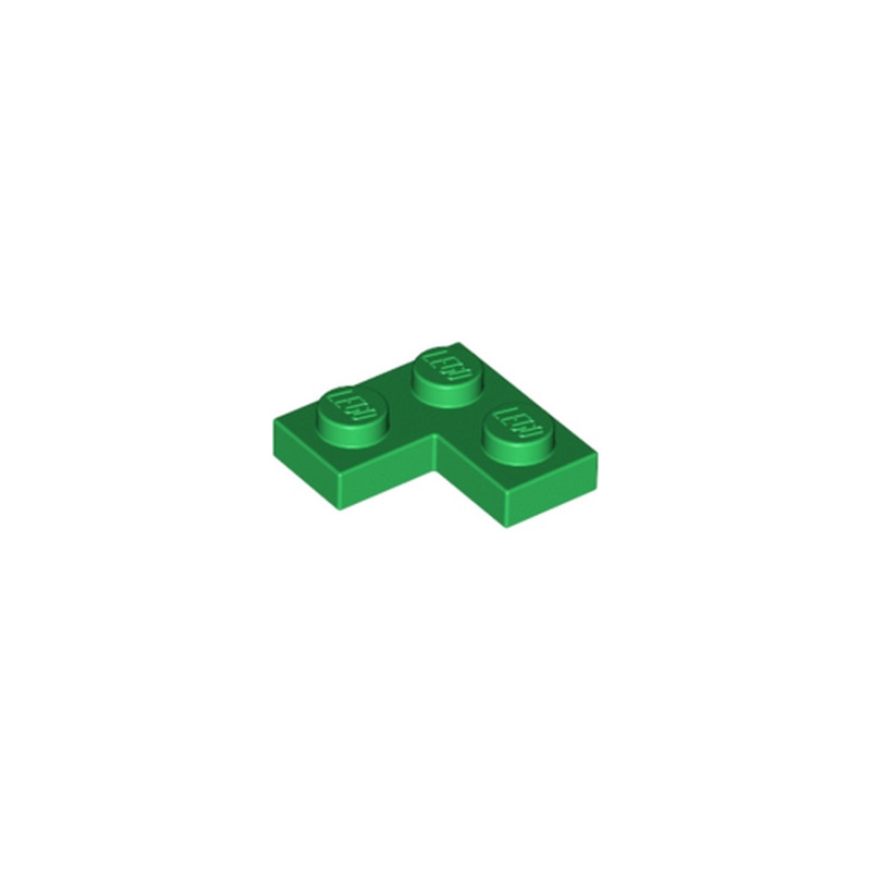 LEGO 4157120 PLATE ANGLE 1X2X2 - DARK GREEN