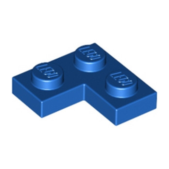 LEGO 242023 CORNER PLATE 1X2X2 - BLUE