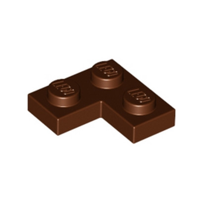LEGO 4211257 PLATE ANGLE 1X2X2 - REDDISH BROWN